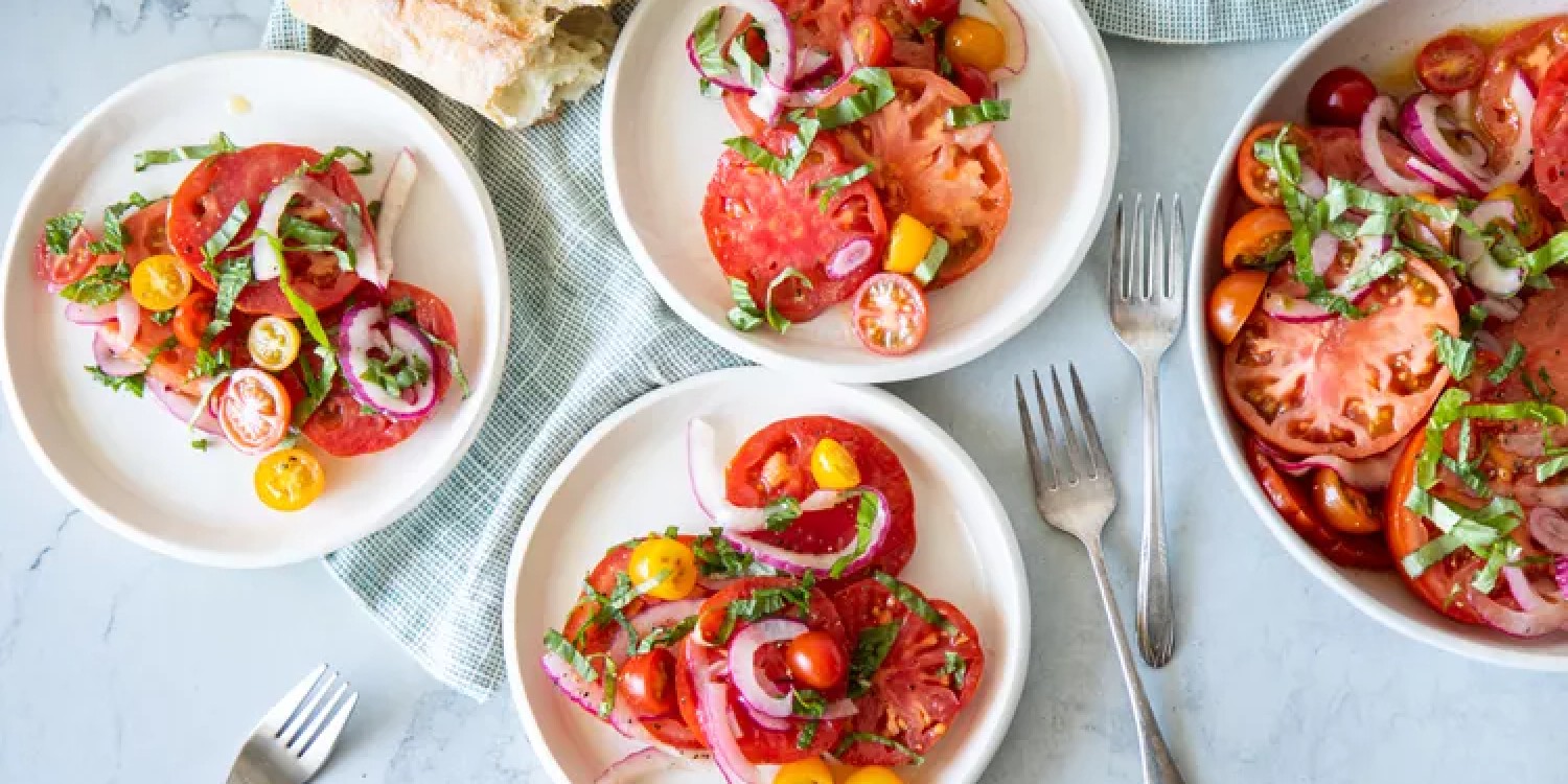 Recipe Of The Simple Summer Tomato Salad