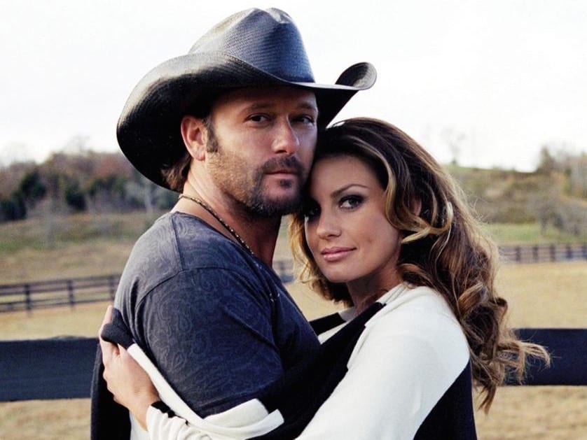 Tim McGraw and wife Faith Hill