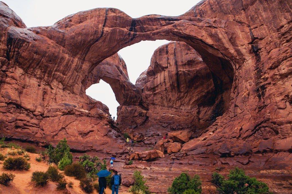 The Double Arch, a majestic formation that is visited by millions on yearly basis.
